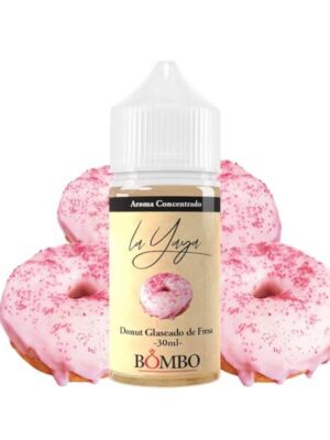 LA YAYA DONUT GLASEADO DE FRESA – BOMBO