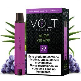Pod desechable Aloe Grape 600puffs - Volt Pocket ZERO
