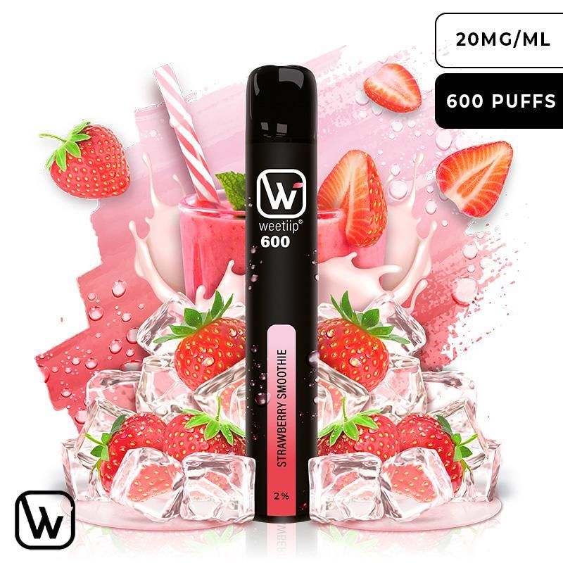 VAPER DESECHABLE STRAWBERRY SMOOTHIE 20MG BY WEETIIP