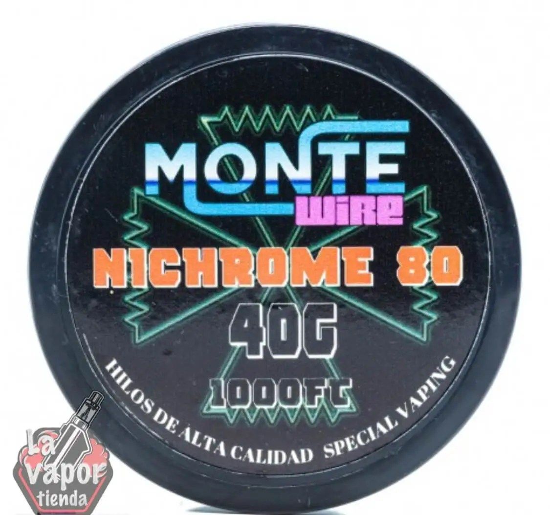 Monte Wire Nichrome 80 40G 1000FT