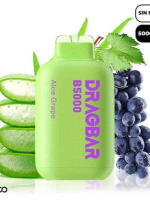 Vaper Desechable Sin Nicotina Dragbar B5000 Aloe Grape By Zovoo Thumbnail 2000x2000 80 Jpg