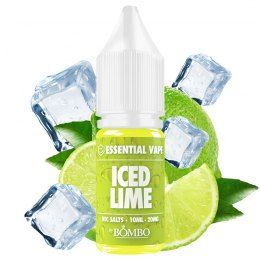 Iced Lime 10ml - Essential Vape Nic Salts by Bombo