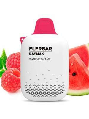 Flerbar Disposable Baymax Watermelon Razz 12ml Zero Nicotine Thumbnail 2000x2000 80 Jpeg