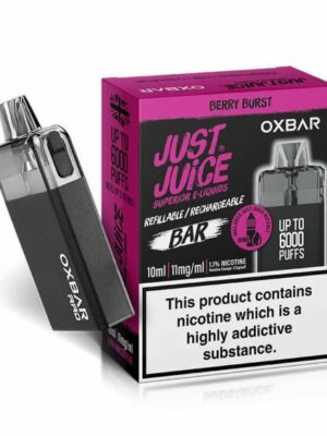 Just Juice Oxbar Berry Burst Refillable Bar 1 1 Thumbnail 2000x2000 80 Jpg